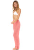 PULL ON PANT WITH SIDE SLIT - GOFRET